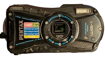 Pentax Optio WG1 - 14MP All Weather Camera with Battery  - Image 1 of 4