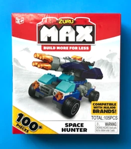 ZURU MAX SPACE HUNTER 105 PIECES COMPATIBLE W/MAJOR BRAND BUILDING BLOCKS - Picture 1 of 2