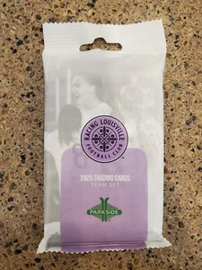 Juego de 25 cartas de fútbol Parkside NWSL 2025 - RACING LOUISVILLE FC Team (paquete sellado) - Imagen 1 de 2