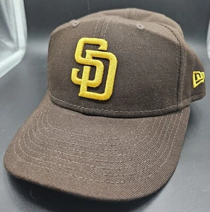 San Diego Padres Fitted 7 3/8 New Era Low Profile 59Fifty Baseball Cap - Picture 1 of 3