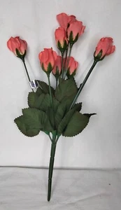 Deko Rosenzweig Rosa Mit 9 Rosen - Bild 1 von 1