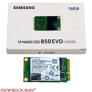 🔴 Samsung 850 EVO 500GB mSATA SSD interne Festplatte Laptop Notebook PC - 0h ✅ - Bild 1 von 1