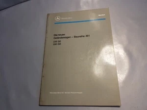 Werkstatthandbuch Mercedes G-Klasse Die neuen Geländewagen Typ 461 230GE 290GD - Bild 1 von 3