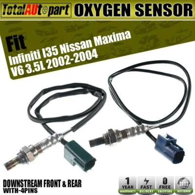 Sensor de oxígeno 2 para Infiniti I35 Nissan Máxima 2002-2004 aguas abajo delantero y trasero Foto 1 de 4
