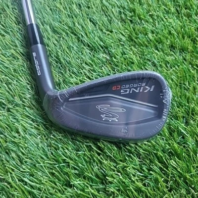 Cobra King Forged CB Black Pitching Wedge KBS Tour 120 Stiff Flex Shaft *NEW* - Image 1 of 4