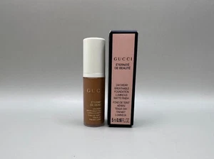 GUCCI 24H WEAR BREATHABLE FOUNDATION LUMNOUS MATTE "410N MEDIUM DEEP" 5ML - Picture 1 of 1