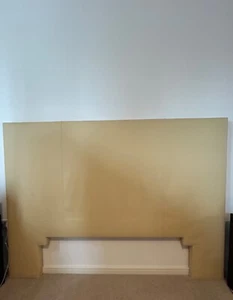 Beige DECCA HEADBOARD, high quality made, free standing and can also be mounted - Picture 1 of 3