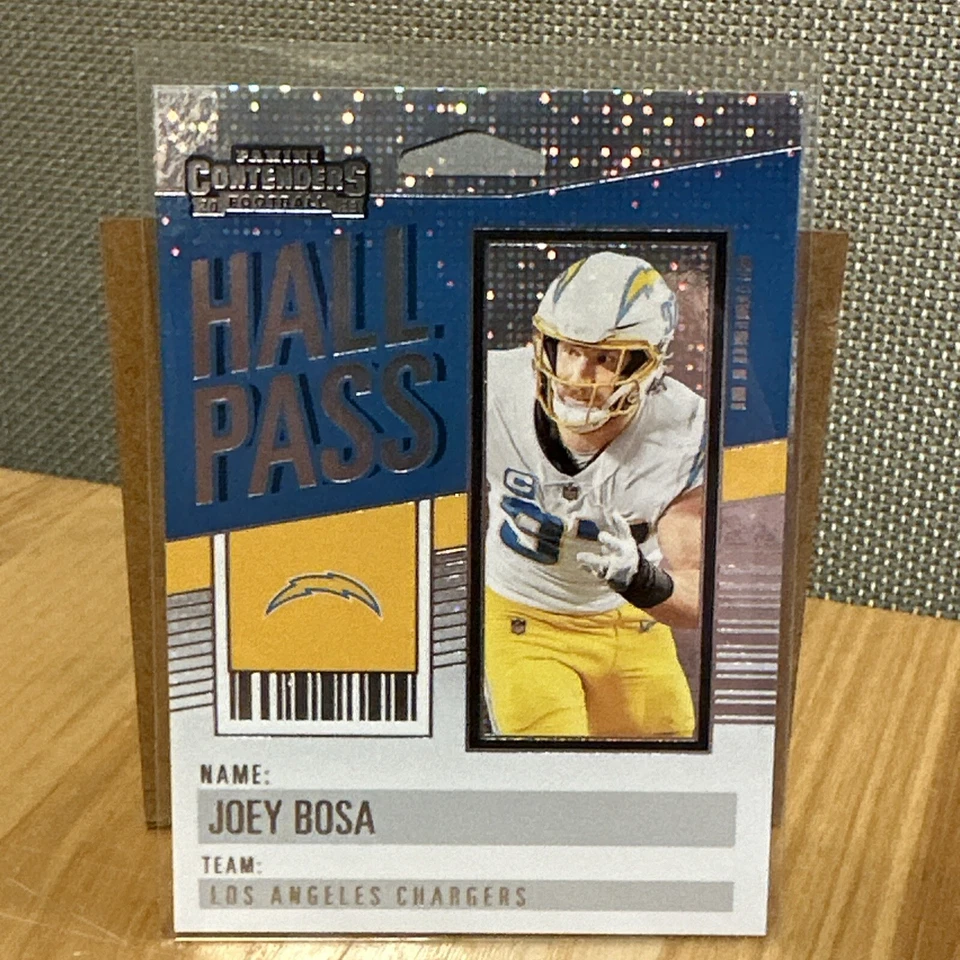 2023 Panini Contenders - Joey Bosa - Hall Pass Card - #10 - Los Angeles Chargers - Image 1 of 2