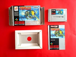 CYBERNATOR SUPER NINTENDO SNES PAL TESTED KONAMI PALCOM - Imagen 1 de 2