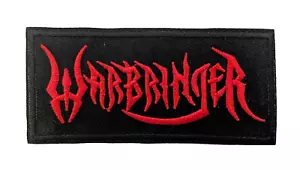 Warbringer Patch, Embroidered Iron On Band Patch DIY, Warbringer Logo Patch - Picture 1 of 1