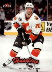 2006-07 Ultra Calgary Flames Hockey Card #31 Kristian Huselius