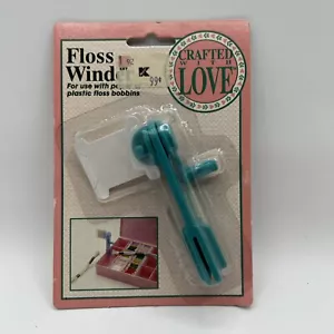 Vintage Floss Winder For Use with Paper or Plastic Floss Crafted With Love New - Picture 1 of 8