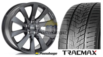 Winterräder 19" Zoll Tesla Model Y Platin P106 schwarz Tracmax S-330 BLE RDKS - Bild 1 von 4