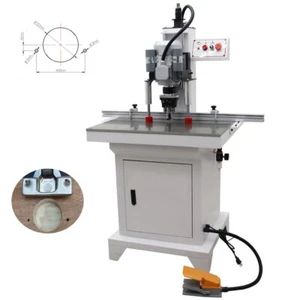 110V 48-6mm Pneumatic Hinge Boring Insertion Machine Wardrobe 39.4" Scale 1500W - Picture 1 of 24