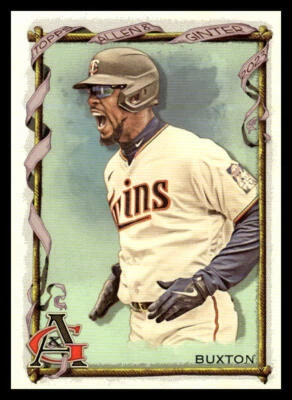 2023 Topps Allen & Ginter Byron Buxton #390 Short Print Minnesota Twins SP - Image 1 of 2