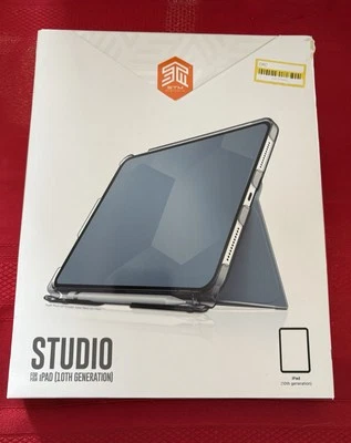 STM Studio 10th Generation Hard Protective iPad Case Stand-Blue-New - Free Ship - Image 1 of 4