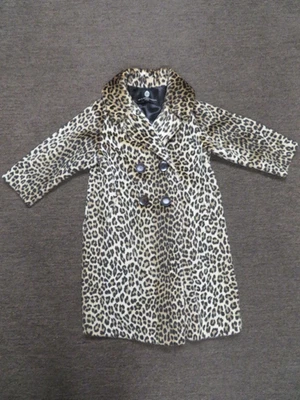 VTG WOMENS LEOPARD JACKET MADE BY THE J.L.HUDSON CO. DETROIT - Image 1 of 4