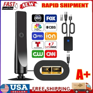 New 4K Rewave Antena, TV Antenna, Suction Cup TV Antenna Plug Play 3m Cable 2025 - Picture 1 of 9