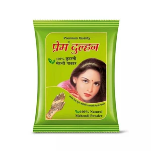 Polvo Mehandi natural Prem Dulhan 1 kg - Imagen 1 de 3