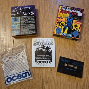 Commodore 64 C64 Shadow Warriors Ocean Computer Game Tested Working - Picture 1 of 3