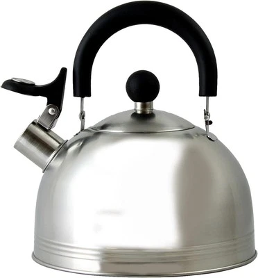 Mr. Coffee Carterton Stainless Steel Whistling Tea Kettle, 1.5-Quart, Mirror - Image 1 of 4