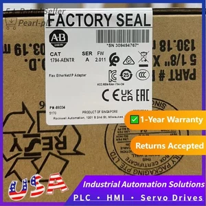 New Sealed AB 1794-AENTR SER A Flex EtherNet/IP Adapter 1794AENTR US Free Tax - Picture 1 of 1