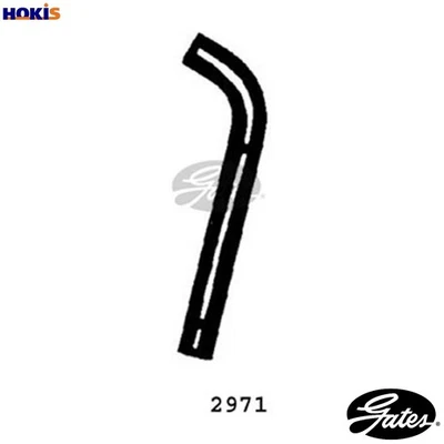 RADIATOR HOSE 2971 FOR ALFA ROMEO AR 10525 1.8L 4cyl 1750-2000 - Image 1 of 4