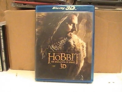 The Hobbit The Desolation of Smaug 2014 3D Blu-ray McKellen Freeman Bloom Nesbit - Image 1 of 4