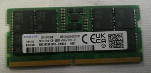 Samsung 16GB 1Rx8 PC5-5600B-SA0-1010-XT DDR5 RAM M425R2GA3BB0-CWM0D - Zdjęcie 1 z 5