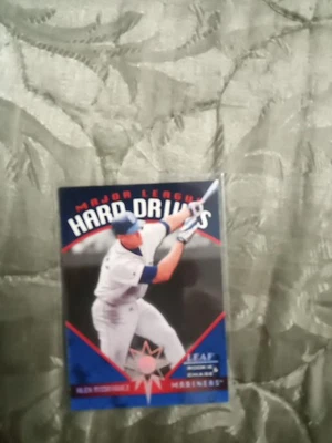 1998 Leaf Rookies & Stars #7 Alex Rodriguez Sample Super Super Rare Card SSP  - Image 1 of 4