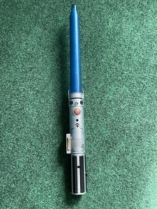 2009 LFL Hasbro Star Wars Blue Skywalker Light Saber C-086D Electronic Sound FX - Picture 1 of 4
