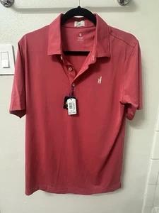 Johnie O Hangin Out Fairway Polo neu mit Etikett Herren 16 Hummerfarben neu mit Etikett - Bild 1 von 4