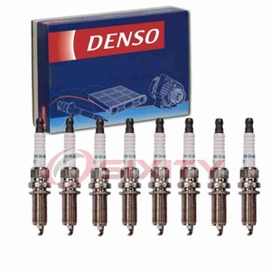 8 pc Denso Spark Plugs for 2014 BMW 550i GT 4.4L V8 Ignition Secondary dp - Picture 1 of 5