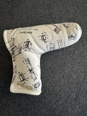 Cubierta de cabeza de putter con hoja de patente Ping 1A  Foto 1 de 4