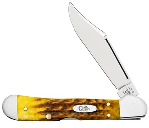 Case xx Knives Mini Copperlock Heritage Honeycomb 32274 Stainless Pocket Knife - Picture 1 of 4