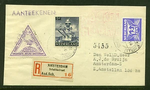 1945 HOLLAND rocket mail cover - de Bruijn, Amsterdam - EZ 38C1 - Picture 1 of 2