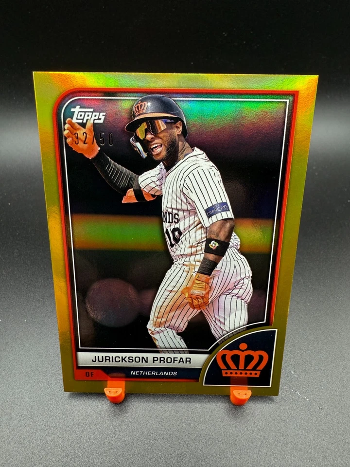 2023 Topps World Baseball Classic - JURICKSON PROFAR #29 - GOLD FOIL /50 - Image 1 of 3