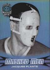 2017-18 Leaf Masked Men #11 Jacques Plante - NM-MT