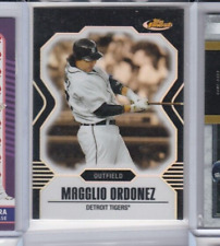 MAGGLIO ORDONEZ '07 TOPPS FINEST BLACK REFRACTOR PARALLEL CARD-SERIAL #'D/99-WOW