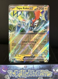 Tarjeta Pokémon Tapu Koko ex 051/159 Viaje Juntos Doble Rara Casi Nueva - Imagen 1 de 2