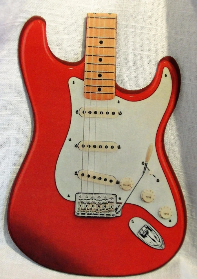 Alfombrilla de ratón Stratocaster roja Foto 1 de 1