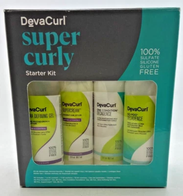 DevaCurl Super Curly Starter Kit 100% Sulfate-Silicone-Gluten Free - Image 1 of 2