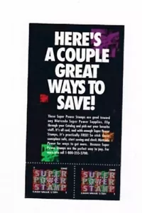 Inserto timbro Super Power - Autentico Super Nintendo SNES Power Promo - Foto 1 di 2