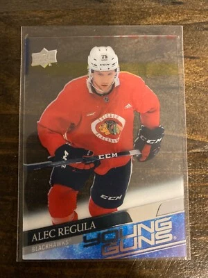 2020-21 Upper Deck Young Guns Clear Cut #478 ALEC REGULA SP Rookie Card Mint - Image 1 of 2