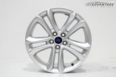 2019-2020 FORD EDGE SEL WHEEL RIM R18 18x8.0J 10 SPOKE ALLOY SILVER OEM - Image 1 of 4
