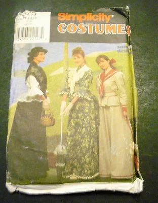 Simplicity 8375 Edwardian Titanic Era Walking Gown Costume Pattern Misses 6 8 10 - Image 1 of 3