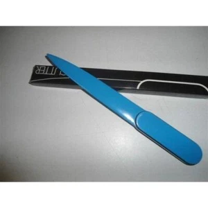 TAGLIACARTE CUTTER RENZO MORI IN PLASTICA DA SCRIVANIA UFFICIO - AZZURRO - Imagen 1 de 1