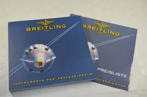 Breitling Catalogue 1999 Chronolog Catalogue With Price List In German Vintage - Afbeelding 1 van 1