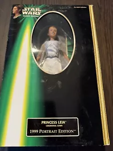 New In Box Princess Leia Doll 1999 Star Wars Portrait Edition - Picture 1 of 4
