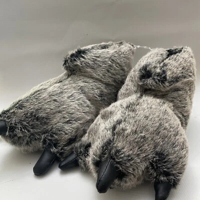 Chinelos Old Navy Bear meninos XXL 5-6 mulheres 6-8 sola antiderrapante acolchoada NOVO - Imagem 1 de 4